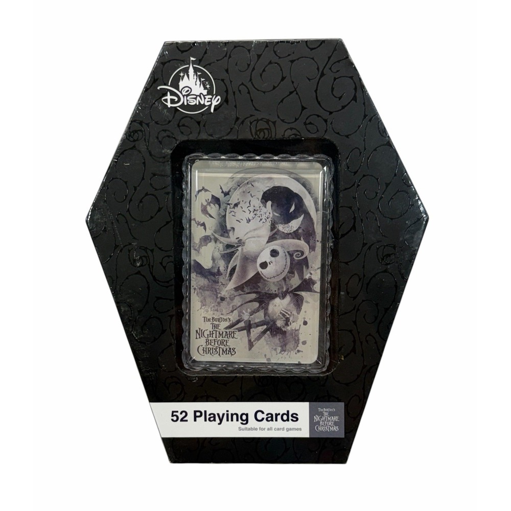 Disney Parks Nightmare Before Christmas Deck of 52 Playing Cards Jack Boogie